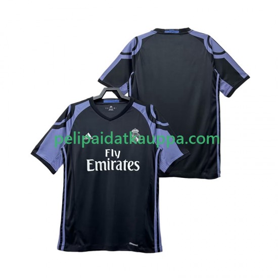 Real Madrid 2016 2017 Retro Kolmas Fanipelipaita (Miehet) Lyhythihainen