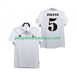 Real Madrid ZIDANE 5 2003 Retro Koti Fanipelipaita (Miehet) 2002 Lyhythihainen