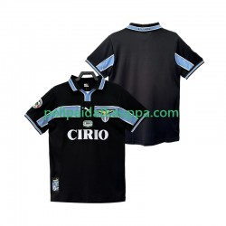 SS Lazio Retro Vieras Fanipelipaita (Miehet) 1998 1999 Lyhythihainen