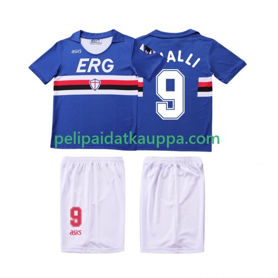 Sampdoria VIALLI 9 1990 1991 Retro Koti Fanipelipaita (Lasten) Lyhythihainen Sampdoria VIALLI 9 1990 1991 Retro Koti Fanipelipaita (Lasten) Lyhythihainen