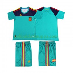 Espanja Maalivahdin Retro Koti Fanipelipaita (Lasten) 2010 Lyhythihainen