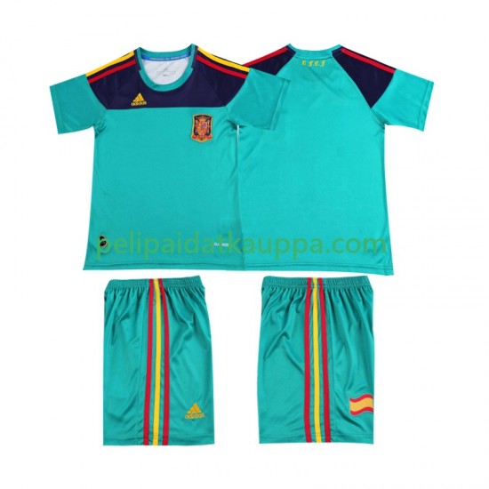 Espanja Maalivahdin Retro Koti Fanipelipaita (Lasten) 2010 Lyhythihainen