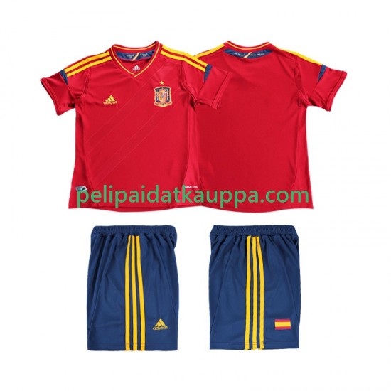 Espanja 2012 Retro Koti Fanipelipaita (Lasten) Lyhythihainen
