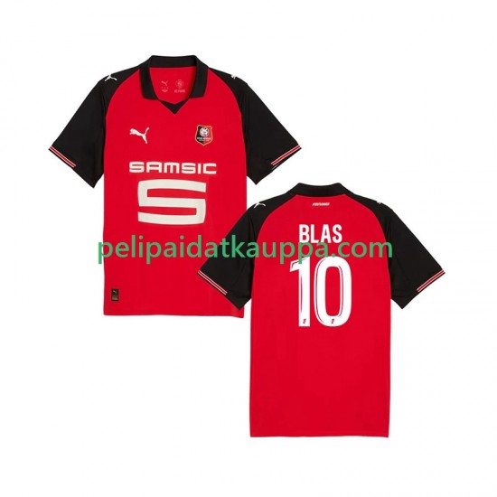 Stade Rennais Ludovic Blas 10 Koti Fanipelipaita (Miehet) 2025-2026 Lyhythihainen