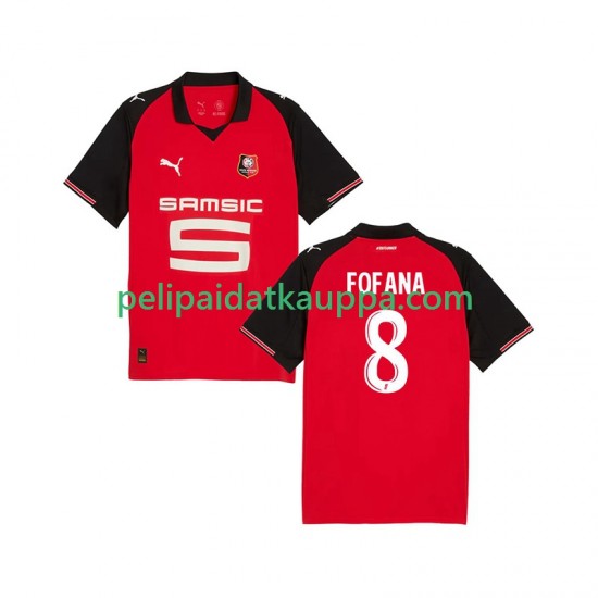 Stade Rennais Seko Fofana 8 Koti Fanipelipaita (Miehet) 2025-2026 Lyhythihainen Stade Rennais Seko Fofana 8 Koti Fanipelipaita (Miehet) 2025-2026 Lyhythihainen