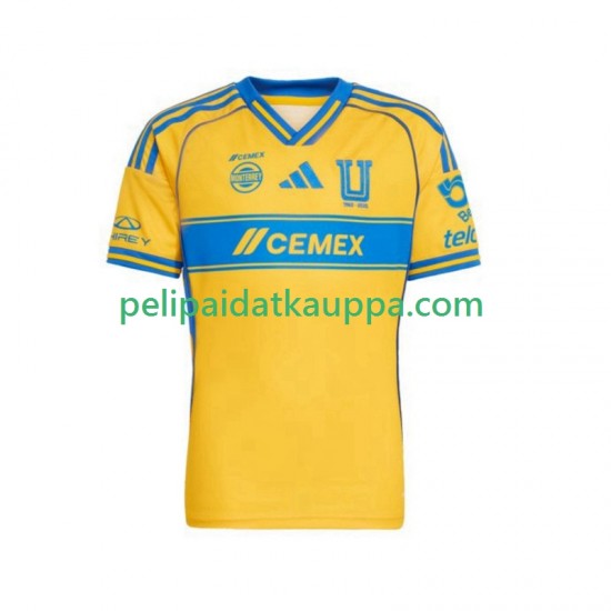 Tigres UANL Koti Fanipelipaita (Miehet) 2025-2026 Lyhythihainen Tigres UANL Koti Fanipelipaita (Miehet) 2025-2026 Lyhythihainen