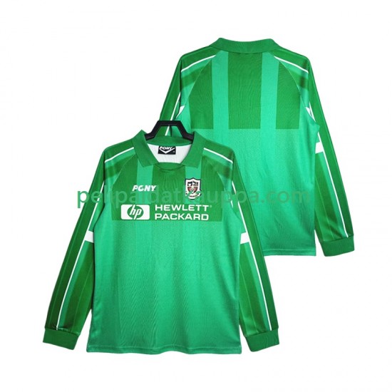 Tottenham Hotspur 1997 Maalivahdin Retro Koti Fanipelipaita (Miehet) 1999 Pitkähihainen Tottenham Hotspur 1997 Maalivahdin Retro Koti Fanipelipaita (Miehet) 1999 Pitkähihainen