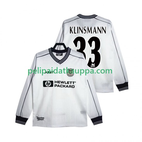 Tottenham Hotspur KLINSMANN 33 1997 Retro Koti Fanipelipaita (Miehet) 1999 Pitkähihainen