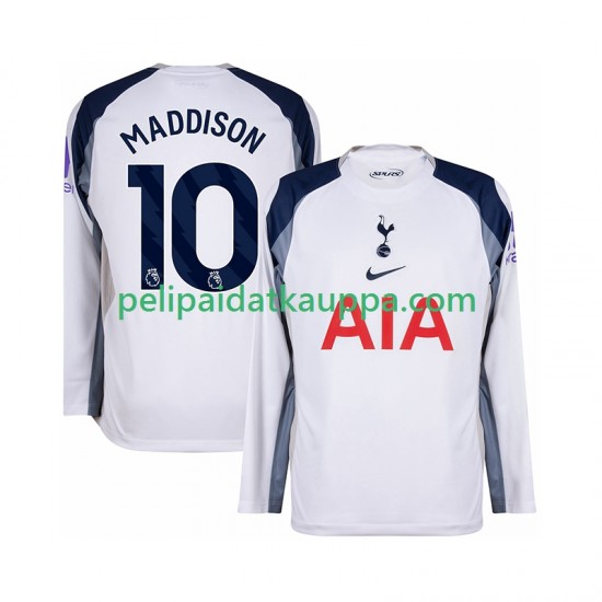 Tottenham Hotspur Maddison 10 Koti Fanipelipaita (Miehet) 2025-2026 Pitkähihainen