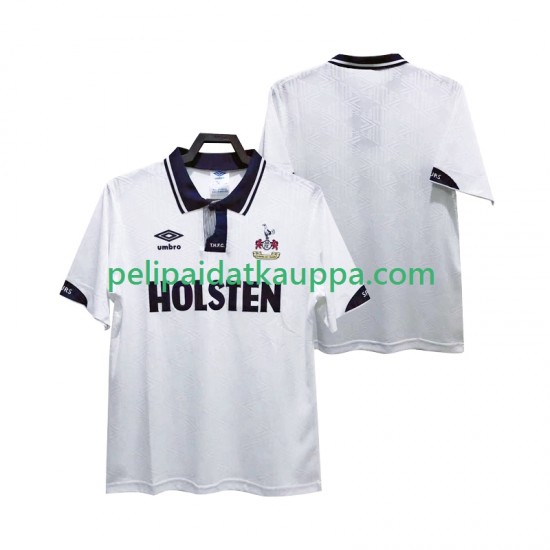 Tottenham Hotspur 1991 1993 Retro Koti Fanipelipaita (Miehet) Lyhythihainen