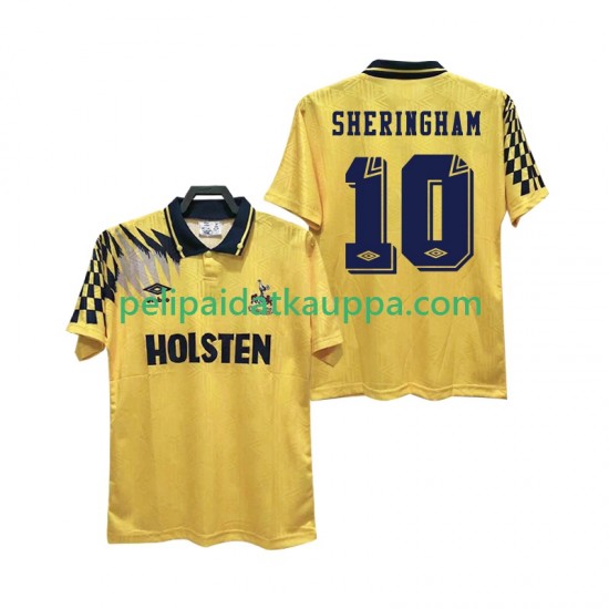 Tottenham Hotspur SHERINGHAM 10 1992 Retro Vieras Fanipelipaita (Miehet) 1994 Lyhythihainen Tottenham Hotspur SHERINGHAM 10 1992 Retro Vieras Fanipelipaita (Miehet) 1994 Lyhythihainen