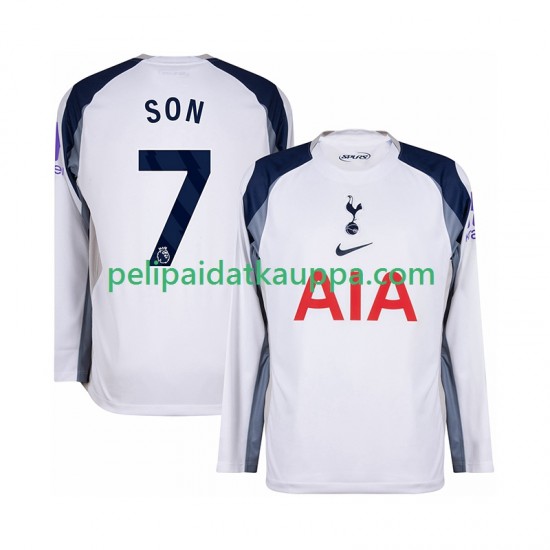Tottenham Hotspur Son Heung-Min 7 Koti Fanipelipaita (Miehet) 2025-2026 Pitkähihainen