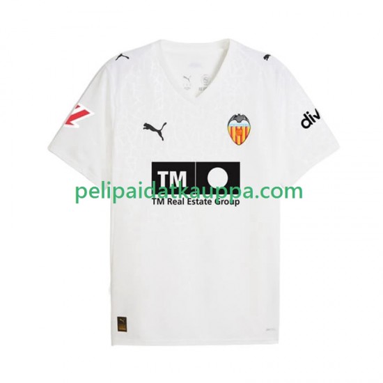 Valencia CF Koti Fanipelipaita (Miehet) 2025-2026 Lyhythihainen Valencia CF Koti Fanipelipaita (Miehet) 2025-2026 Lyhythihainen