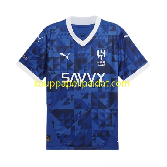 Al Hilal Koti Fanipelipaita (Miehet) 2024-2025 Lyhythihainen Al Hilal Koti Fanipelipaita (Miehet) 2024-2025 Lyhythihainen