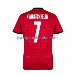 Georgia Kvaratskhelia 7 Kolmas Fanipelipaita (Miehet) Euro 2024 Lyhythihainen