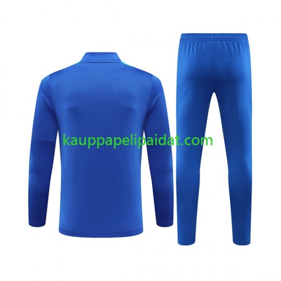 FC Barcelona Sininen Harjoituspaita + Treenihousut 2023-2024 SKU001