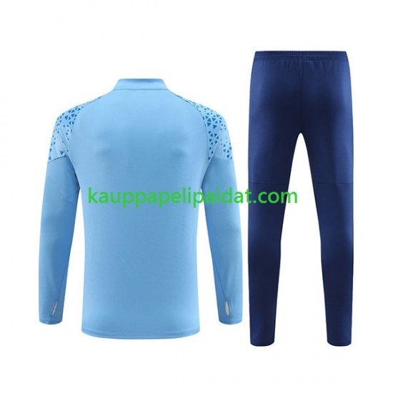 Manchester City Sininen Harjoituspaita + Treenihousut 2023-2024