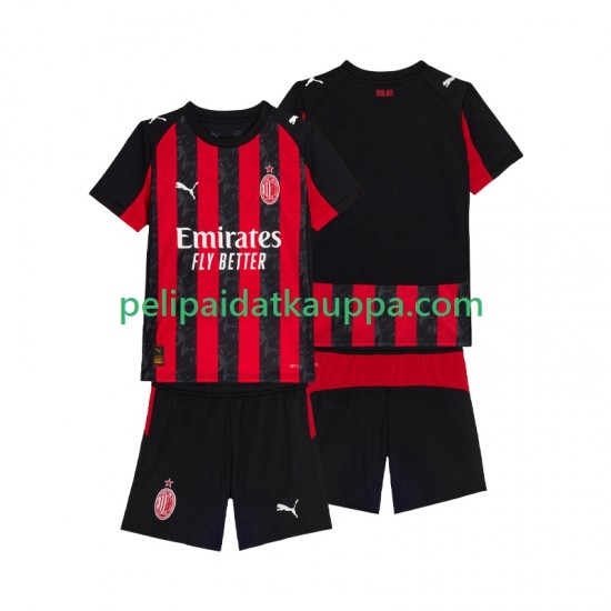 AC Milan Koti Fanipelipaita (Lasten) 2025-2026 Lyhythihainen AC Milan Koti Fanipelipaita (Lasten) 2025-2026 Lyhythihainen