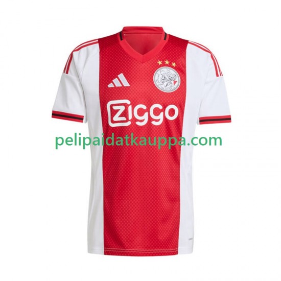AFC Ajax Koti Fanipelipaita (Miehet) 2025-2026 Lyhythihainen AFC Ajax Koti Fanipelipaita (Miehet) 2025-2026 Lyhythihainen