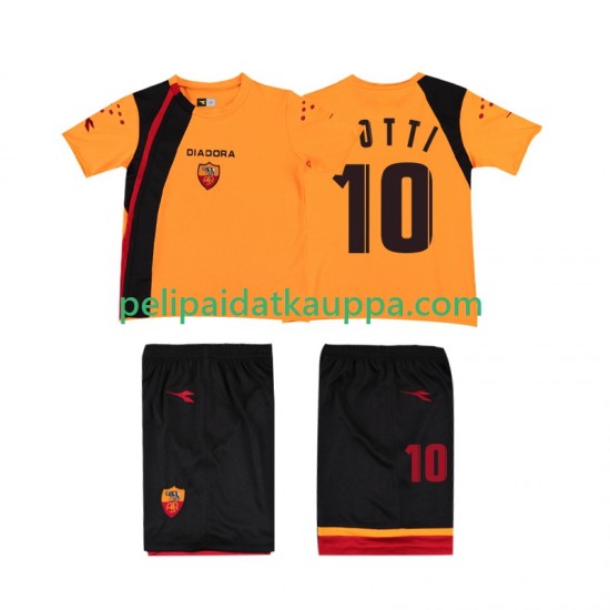 AS Roma TOTTI 10 Retro Koti Fanipelipaita (Lasten) 2005-2006 Lyhythihainen AS Roma TOTTI 10 Retro Koti Fanipelipaita (Lasten) 2005-2006 Lyhythihainen