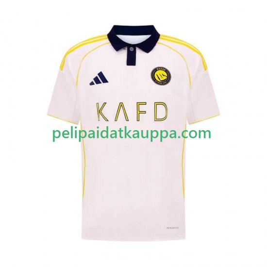 Al Nassr Kolmas Fanipelipaita (Miehet) 2025-2026 Lyhythihainen Al Nassr Kolmas Fanipelipaita (Miehet) 2025-2026 Lyhythihainen