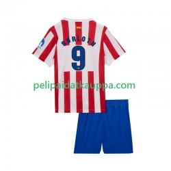 Atlético Madrid Alexander Sorloth 9 Koti Fanipelipaita (Lasten) 2025-2026 Lyhythihainen