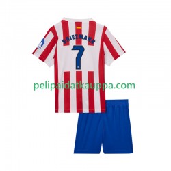 Atlético Madrid Antoine Griezmann 7 Koti Fanipelipaita (Lasten) 2025-2026 Lyhythihainen