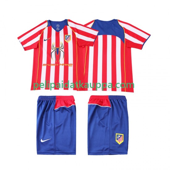 Atlético Madrid 2005 Retro Koti Fanipelipaita (Lasten) 2004 Lyhythihainen Atlético Madrid 2005 Retro Koti Fanipelipaita (Lasten) 2004 Lyhythihainen