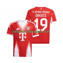 FC Bayern München Alphonso Davies 19 Koti Fanipelipaita (Miehet) 2025-2026 Lyhythihainen