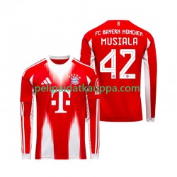 FC Bayern München Jamal Musiala 42 Koti Fanipelipaita (Miehet) 2025-2026 Pitkähihainen