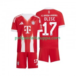 FC Bayern München Michael Olise 17 Koti Fanipelipaita (Lasten) 2025-2026 Lyhythihainen