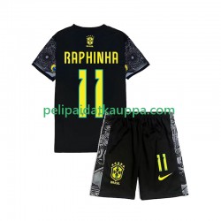 Brasilia RAPHINHA 11 Cheist the Redeemer Football Shirts Koti (Lasten) 2024 Lyhythihainen