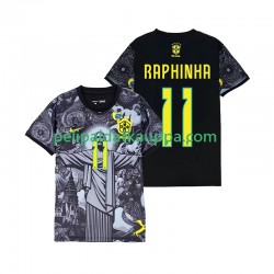 Brasilia RAPHINHA 11 Cheist the Redeemer Koti Fanipelipaita (Miehet) 2024 Lyhythihainen