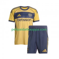 CA Boca Juniors Vieras Fanipelipaita (Lasten) 2025-2026 Lyhythihainen