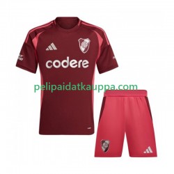 CA River Plate Vieras Fanipelipaita (Lasten) 2024-2025 Lyhythihainen