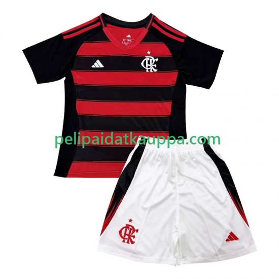 CR Flamengo Koti Fanipelipaita (Lasten) 2025-2026 Lyhythihainen CR Flamengo Koti Fanipelipaita (Lasten) 2025-2026 Lyhythihainen
