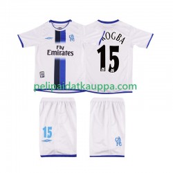 Chelsea DROGBA 15 2003 Retro Vieras Fanipelipaita (Lasten) Lyhythihainen