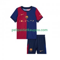 FC Barcelona Coldplay Koti Fanipelipaita (Lasten) 2024-2025 Lyhythihainen