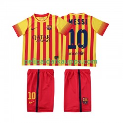 FC Barcelona Lionel Messi 10 2013 2014 Retro Vieras Fanipelipaita (Lasten) Lyhythihainen