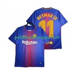 FC Barcelona Neymar JR 11 2017-2018 Retro Koti Fanipelipaita (Miehet) Lyhythihainen