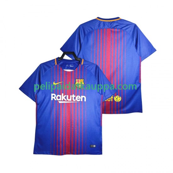 FC Barcelona 2017-20168 Retro Koti Fanipelipaita (Miehet) Lyhythihainen FC Barcelona 2017-20168 Retro Koti Fanipelipaita (Miehet) Lyhythihainen
