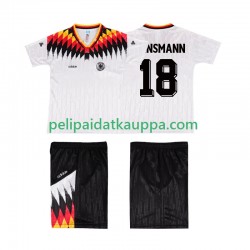 Saksa KLINSMANN 18 Retro Koti Fanipelipaita (Lasten) 1994 Lyhythihainen