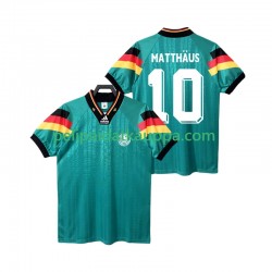 Saksa MATTHAUS 10 1992 Retro Vieras Fanipelipaita (Miehet) Lyhythihainen