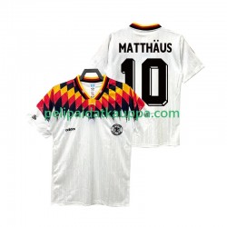 Saksa MATTHAUS 10 Retro Koti Fanipelipaita (Miehet) 1994 Lyhythihainen