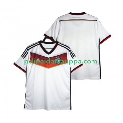 Saksa World Cup 2014 Retro Koti Fanipelipaita (Miehet) Lyhythihainen