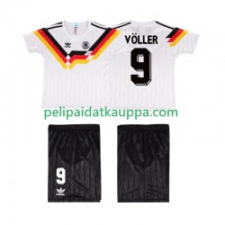 Saksa VOLLER 9 1990 Retro Koti Fanipelipaita (Lasten) Lyhythihainen