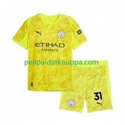 Manchester City Ederson Moraes 31 Maalivahdin Kolmas Fanipelipaita (Lasten) 2025-2026 Lyhythihainen