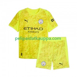 Manchester City Maalivahdin Kolmas Fanipelipaita (Lasten) 2025-2026 Lyhythihainen