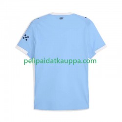 Manchester City Koti Fanipelipaita (Miehet) 2025-2026 Lyhythihainen