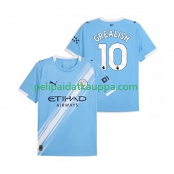 Manchester City Jack Grealish 10 Koti Fanipelipaita (Miehet) 2025-2026 Lyhythihainen